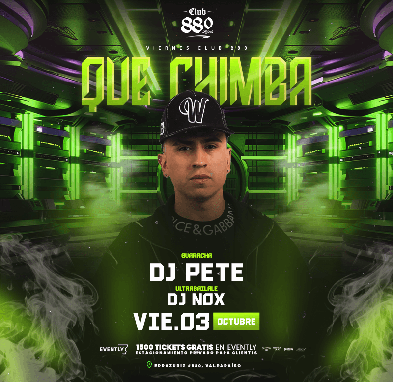 03 Oct - Que Chimba en 880 image}